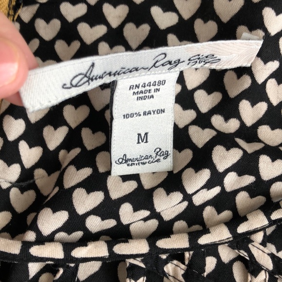 Black and cream print romper - Picture 3 of 5